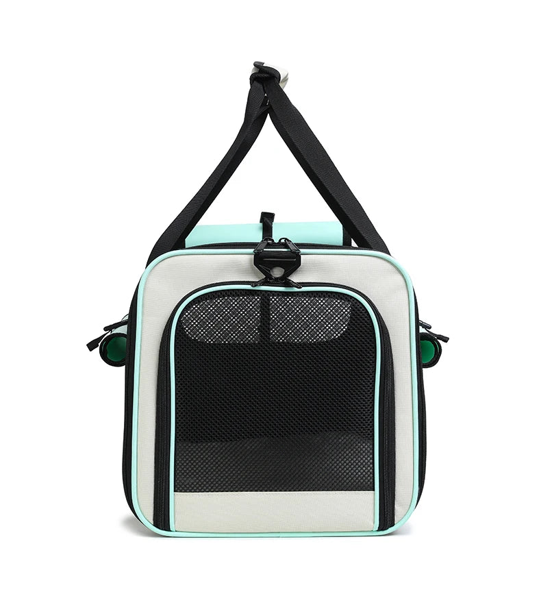 Cat Carrying Case Pet Dog Travel Carrier Soft-Sided Cat Bag Airline Approved Collapsible Cat Carrier Dog Carrier for Dogs & Cats