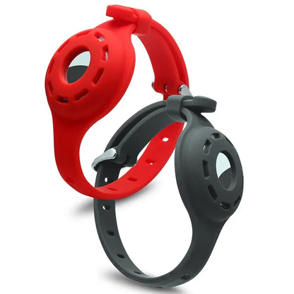 Adjustable Silicone AirTag Cat Collar for Apple AirTag