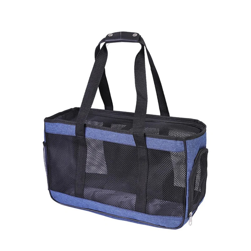 Dog Carrier Bag Soft Side Backpack Cat Pet Carriers Dog Travel Bags Airline Approved Transport For Small Dogs Cats Outgoing