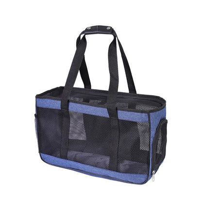 Dog Carrier Bag Soft Side Backpack Cat Pet Carriers Dog Travel Bags Airline Approved Transport For Small Dogs Cats Outgoing