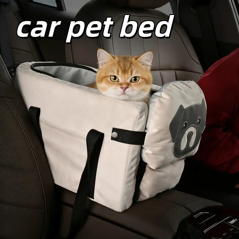 Outdoor Travel Dog Kennel Foldable Portable Pet Carrier Bag Detachable Washable Pet Car Seat Travel Supplies for Small MediumPet