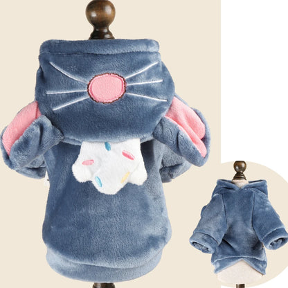 Warm Fleece Halloween Coat for Dogs