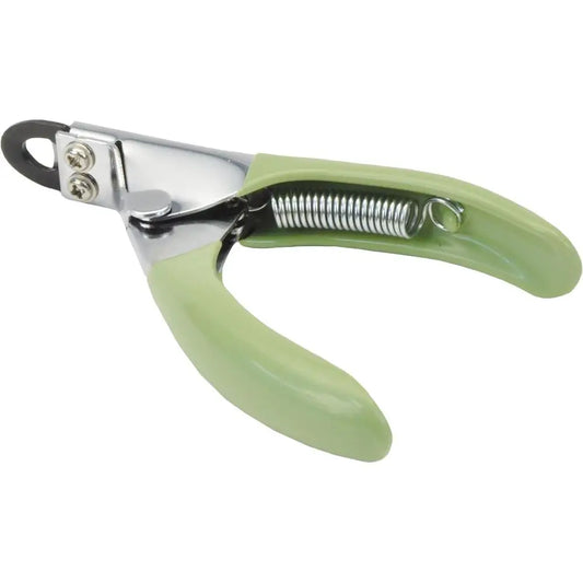 Double-Bladed Guillotine Style Dog Nail Trimmers - Owner-Friendly Vinyl Grip - Medium to Large Dogs - Large (5 L x 3 W)