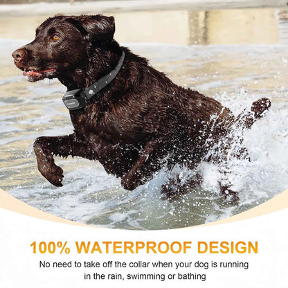 3300Ft Waterproof Remote Dog Training Collar with Shock & Vibration for 8–150lbs
