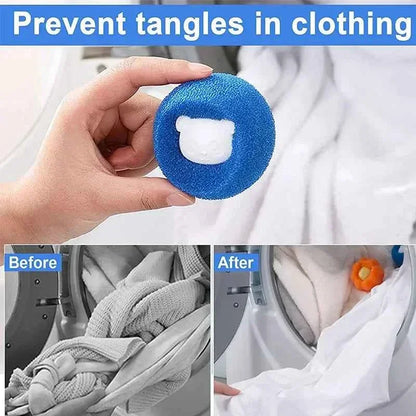 Reusable Laundry Hair Removal Balls – Remove Pet Hair, Lint & Fuzz