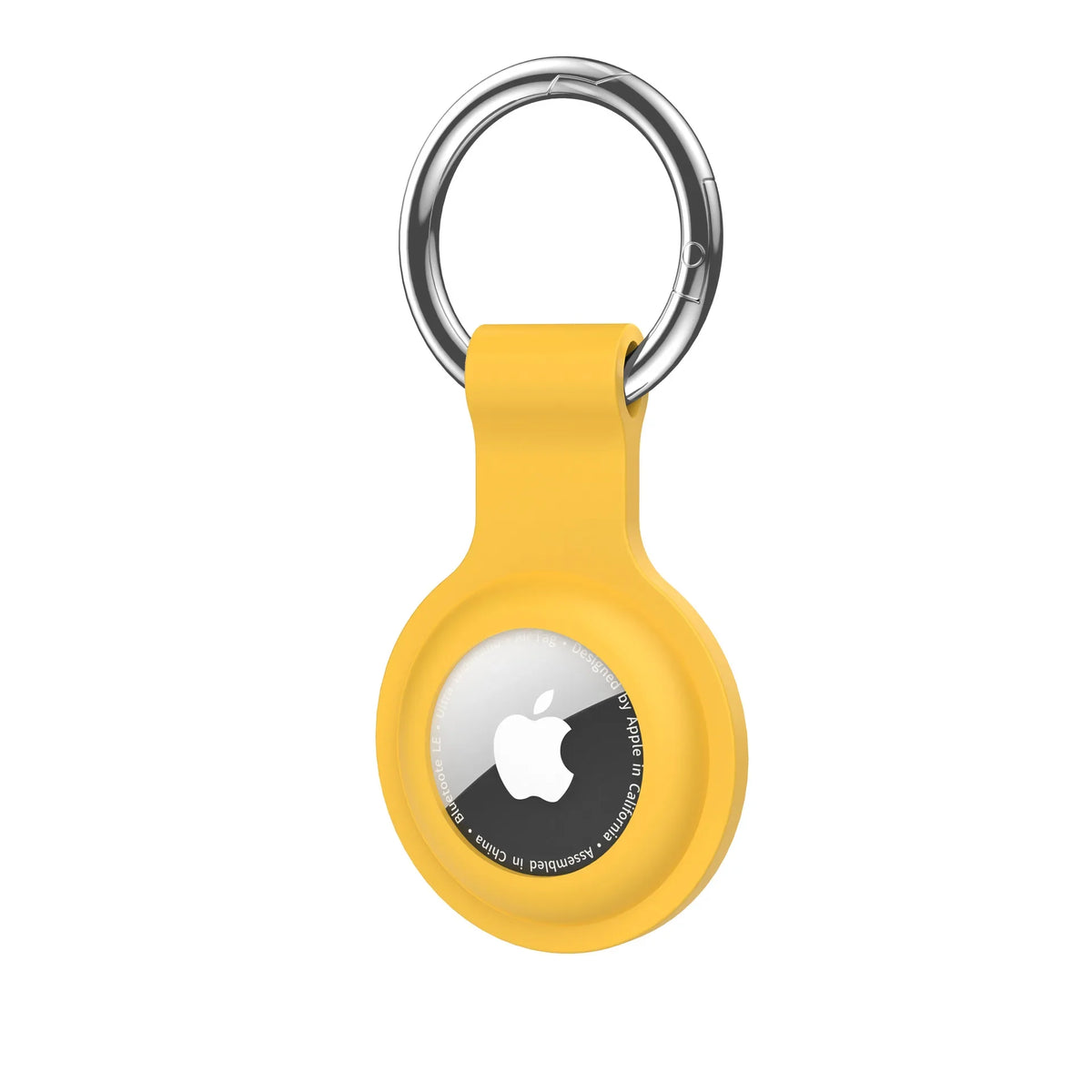 Waterproof Silicone AirTag Case with Keychain for Pets & Keys