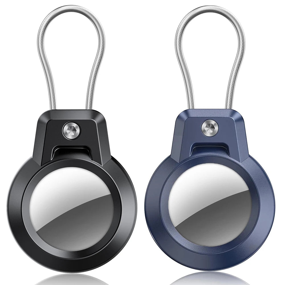 GITFOS AirTag Holder with Keychain for Luggage, Pets & Keys