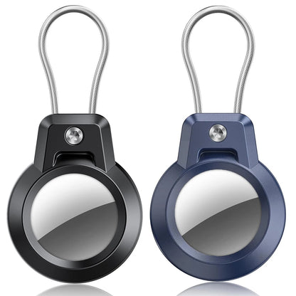 GITFOS AirTag Holder with Keychain for Luggage, Pets & Keys