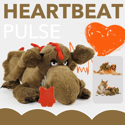 Heartbeat Plush Halloween Dog Toy