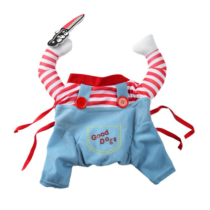 Adjustable Halloween Jumpsuit for Dogs & Cats