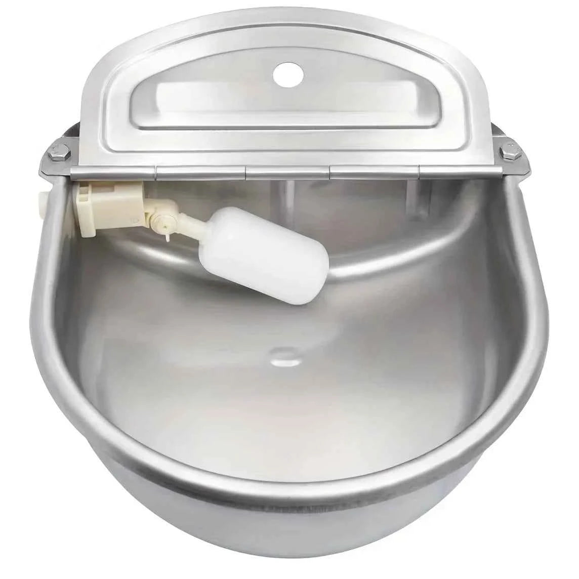 Automatic Outdoor Pet Water Dispenser – Gravity‑Fed Bowl with Built‑In Reservoir for Dogs & Cats