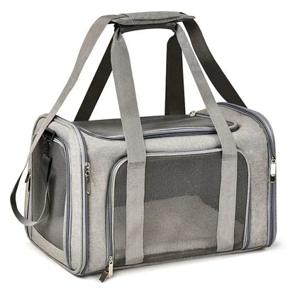 Pet Carrier Bag Side Ventilated Backpack Cat Pet Carriers Dog Travel Bag Airline Approved Transport for Small Dogs Cats Outgoing