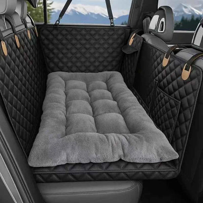 Winter Dog Car Seat Mat with Thick Non‑Slip Bottom for SUVs, Sedans & Trucks