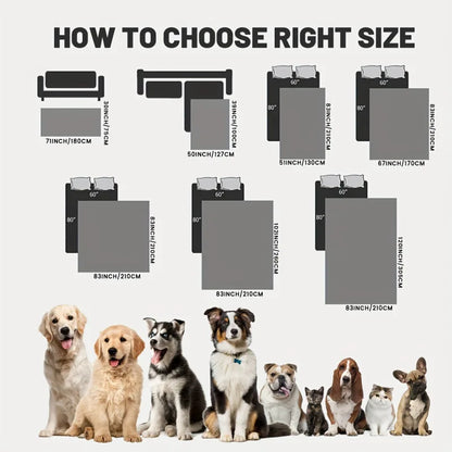 Premium Quilted Non-Slip Sofa Cover – Washable Furniture Protector for Pets & Kids