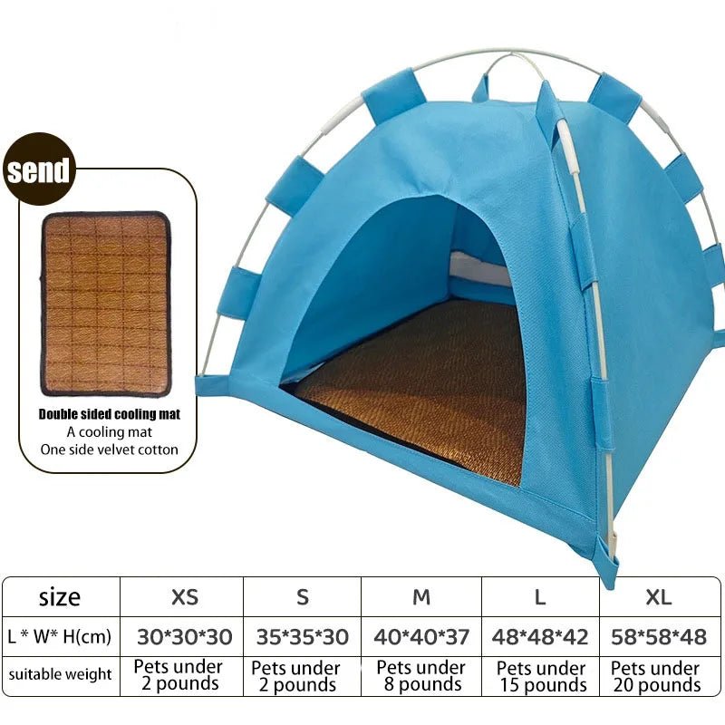 Pet Tent Bed Cats House Supplies Products Accessories Warm Cushions Furniture Sofa Basket Beds Winter Clamshell Kitten Tents Cat