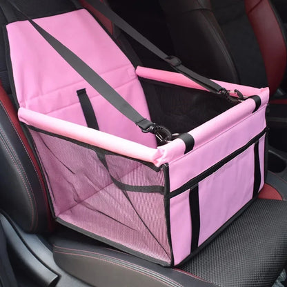 Double Thick Travel Accessories, Mesh Hanging Folding Bag, Waterproof Dog Mat Blanket & Safety Pet Car Seat Bag