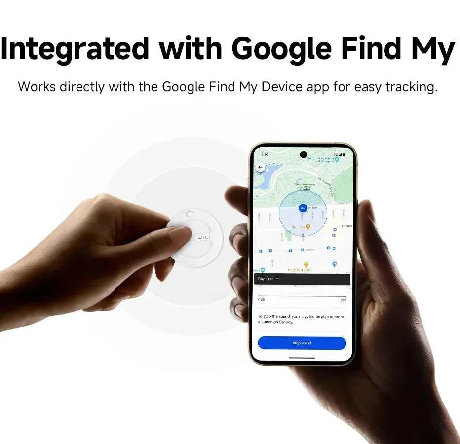 MiLi Smart GPS Tracker Mitag Bluetooth Locator Anti-Lost Device Mobile Keys Pet Elderly Kids Finder Work With Android Find My