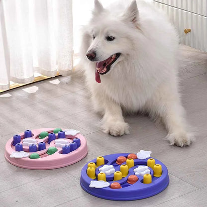 Dog Puzzle Toys Slow Feeder Interactive Increase Puppy IQ Food Dispenser Slowly Eating NonSlip Bowl Pet Cat Dogs Training Game