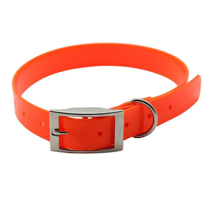 JanPet Fashion TPU Dog Pet Collars High quality waterproof deodorant Resistant dirt Easy clean collars 10 Colors Pet Products