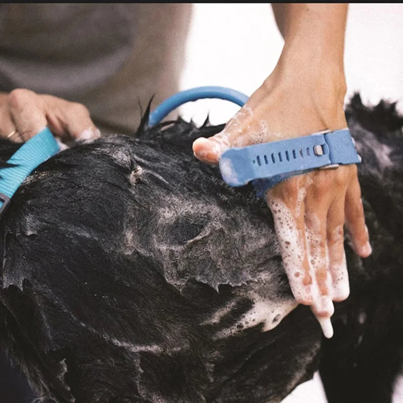 Pet Bathing Shower Spray Head with Massage Function Dog Cleaning Grooming Tool