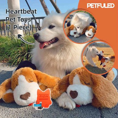 Heartbeat Plush Halloween Dog Toy