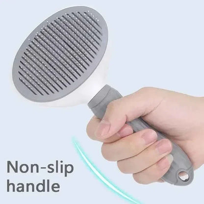 Pet Hair Removal Brush – Gentle Deshedding & Detangling Grooming Tool