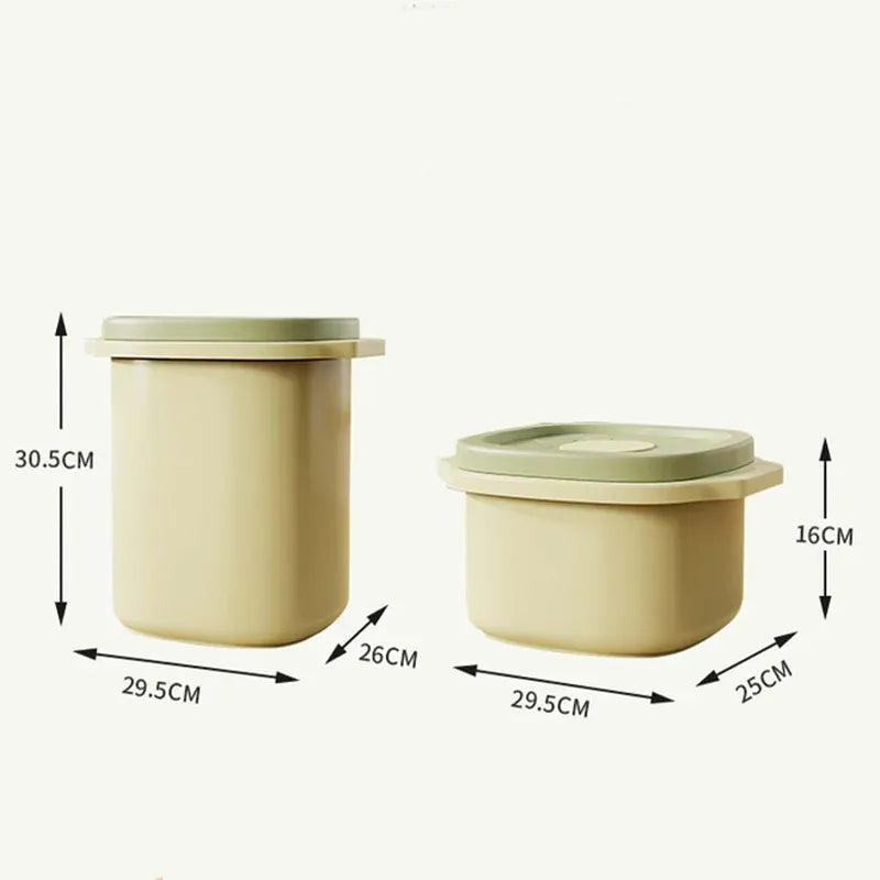Large Pet Food Storage Container – Airtight Vacuum-Sealed Cat & Dog Food Keeper