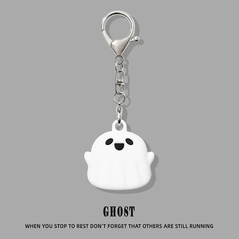 Cute Silicone AirTag Case – Cartoon Protective Keychain Cover for Apple AirTag