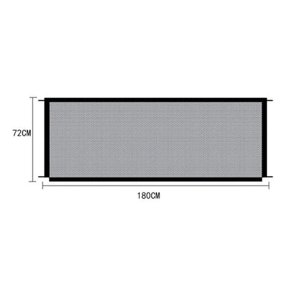 Foldable Mesh Dog Gate – Portable Barrier for Stairs & Doorways