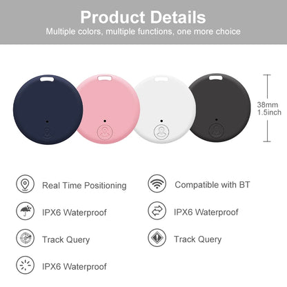 Mini Bluetooth Tracker – Anti‑Lost Smart Finder for Phones, Pets, Keys & Bags