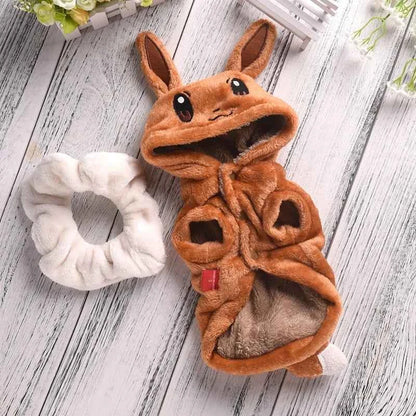 Warm Fleece Halloween Coat for Dogs