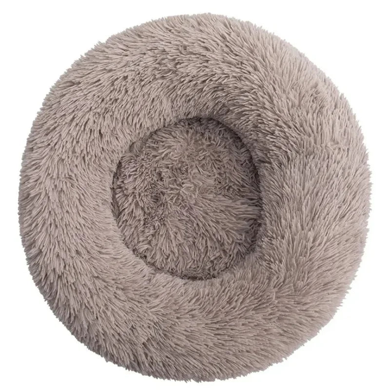 Soft Plush Pet Bed – Cozy Washable Bed for Dogs & Cats