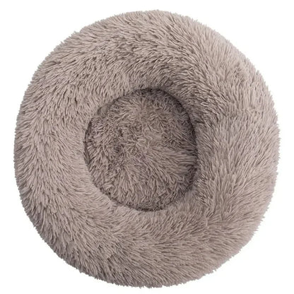 Soft Plush Pet Bed – Cozy Washable Bed for Dogs & Cats
