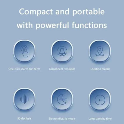 Mini Smart Anti-Lost Tracker Reminder For Pets Kids Bag Wallet 5G Bluetooth GPS Device Air Tag Finder Tracking Locator