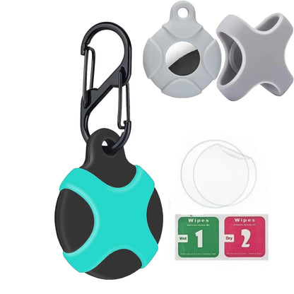 8/4/2 Pack AirTag Keychain Case – Waterproof Dog & Cat Holder
