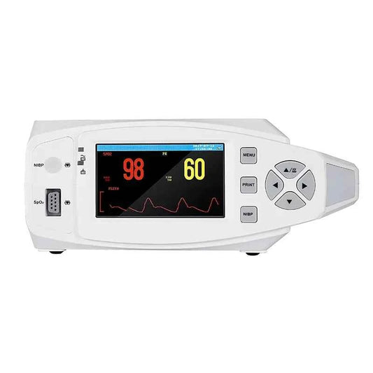Multi-Function Pet Vital Signs Monitor, Veterinary Sphygmomanometer for Blood Pressure, SpO2, Pulse & ETCO2 Testing