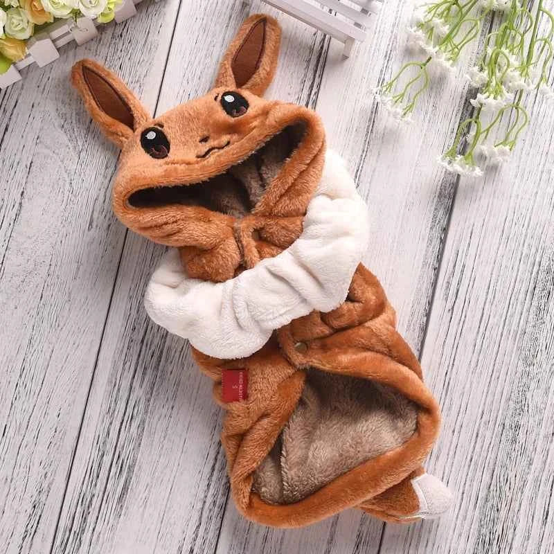 Warm Fleece Halloween Coat for Dogs