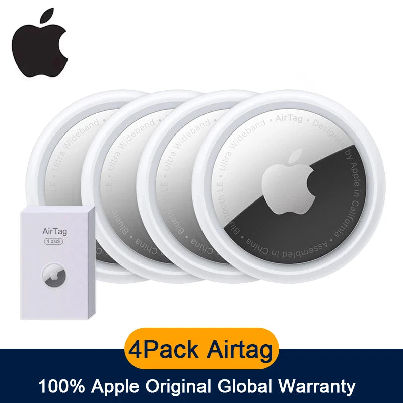 Apple AirTag 1-Pack / 4-Pack – Genuine Bluetooth Item Tracker