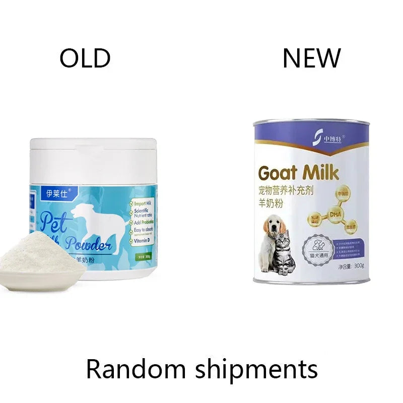 Goat Milk Powder for Dogs & Puppies – 300g Taurine + Multivitamin Probiotic Formula