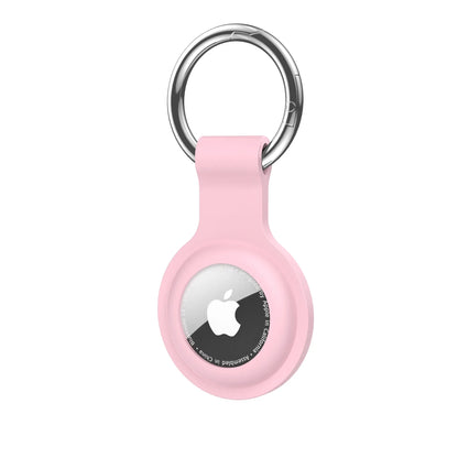Waterproof Silicone AirTag Case with Keychain for Pets & Keys