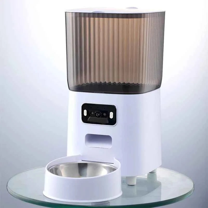 Smart Automatic Pet Feeder – 5L Capacity  Single/Double Bowl  WiFi & Camera Options