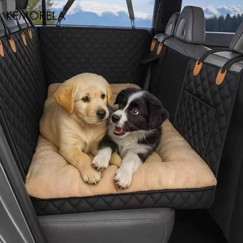 Winter Dog Car Seat Mat with Thick Non‑Slip Bottom for SUVs, Sedans & Trucks