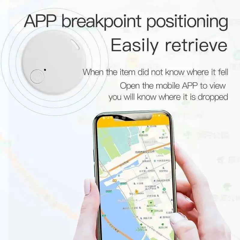 Mini Bluetooth 5.0 Tracker – Anti‑Lost Smart Finder for Pets, Kids, Keys & Wallets
