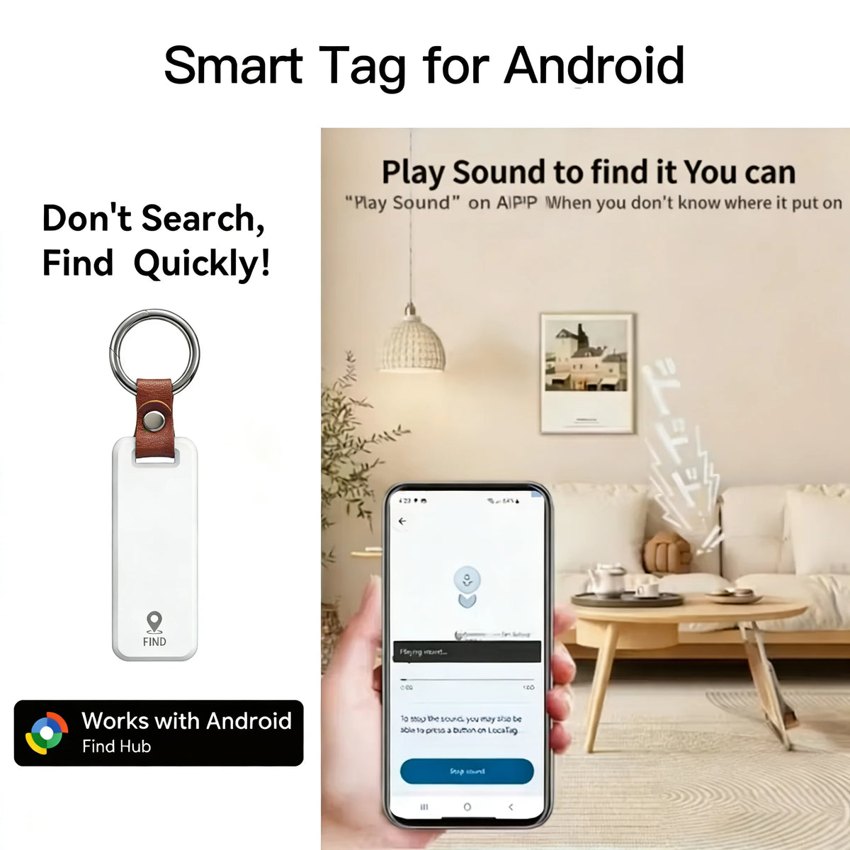 Mini Google Find My Tracker – Android Bluetooth Smart Locator
