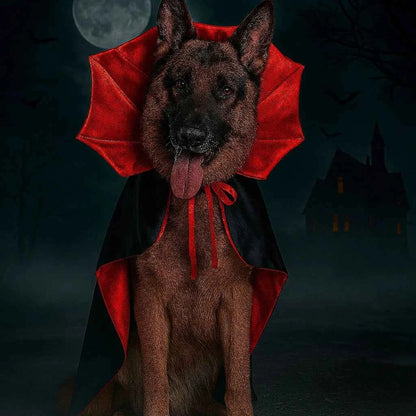 Bat Wing Vampire Cape for Dogs & Cats