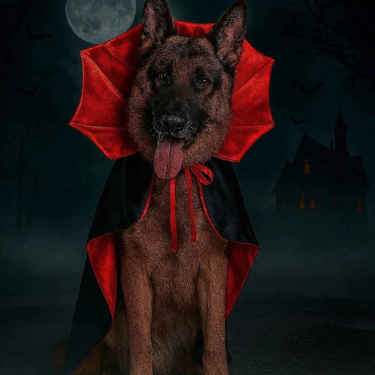 Bat Wing Vampire Cape for Dogs & Cats