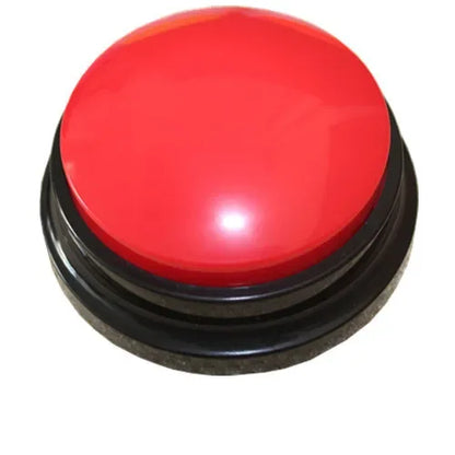 New Pet Training Tool Cat Dog Sound Box Recordable Talking Button Cat Voice Recorder Toy For Communication Pet Training Buzzer