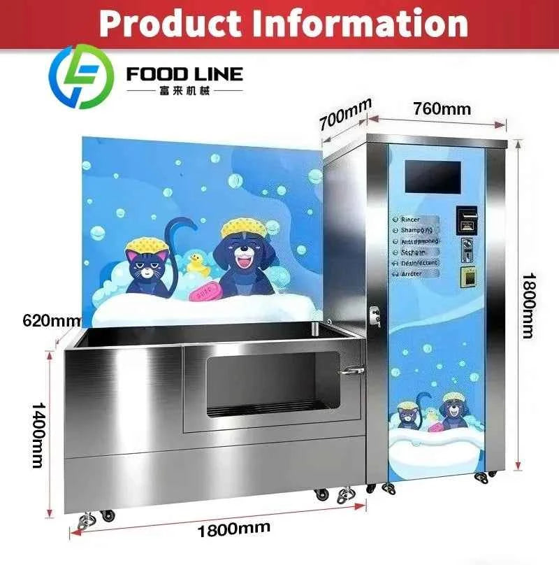 Fully Automatic Dog Washing Machine Customizable Commercial Pet Grooming Equipment Export Quality