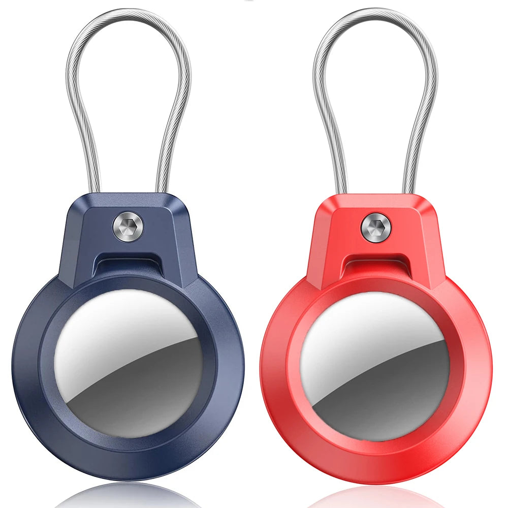 GITFOS AirTag Holder with Keychain for Luggage, Pets & Keys