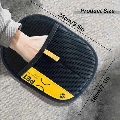 Electrostatic Pet Hair Remover Gloves – Reusable 2‑in‑1 Grooming & Lint Cleaner